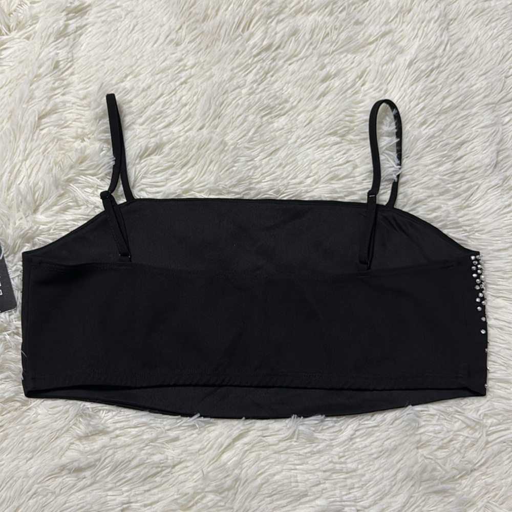 Express Embellished Cropped Cami - Picture 5 of 5